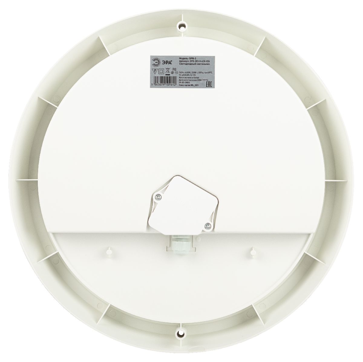 настенно-потолочный светильник эра spb-203-0-65к-024 б0062684