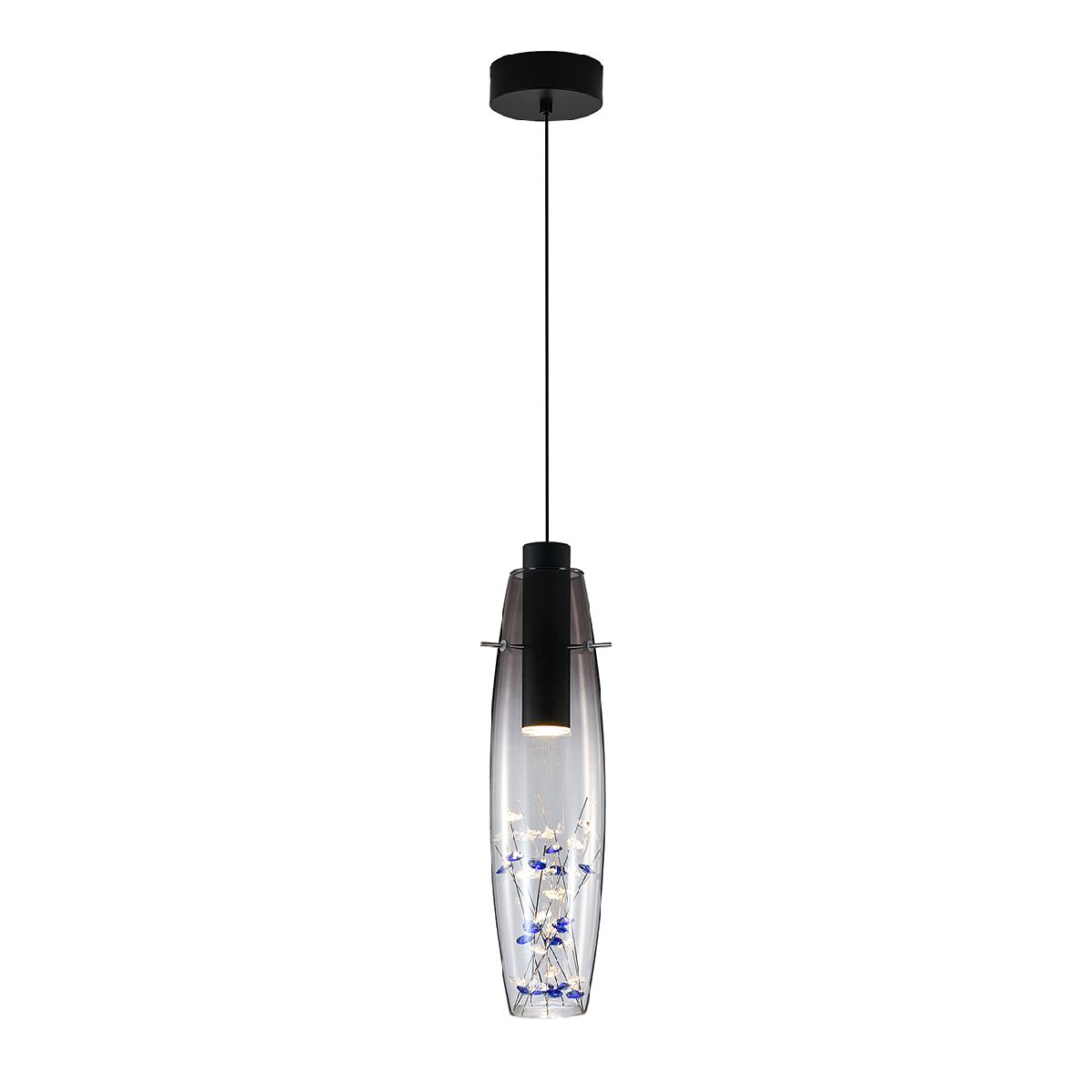 подвесной светильник indigo tesoro 11063/1p blue v000139l