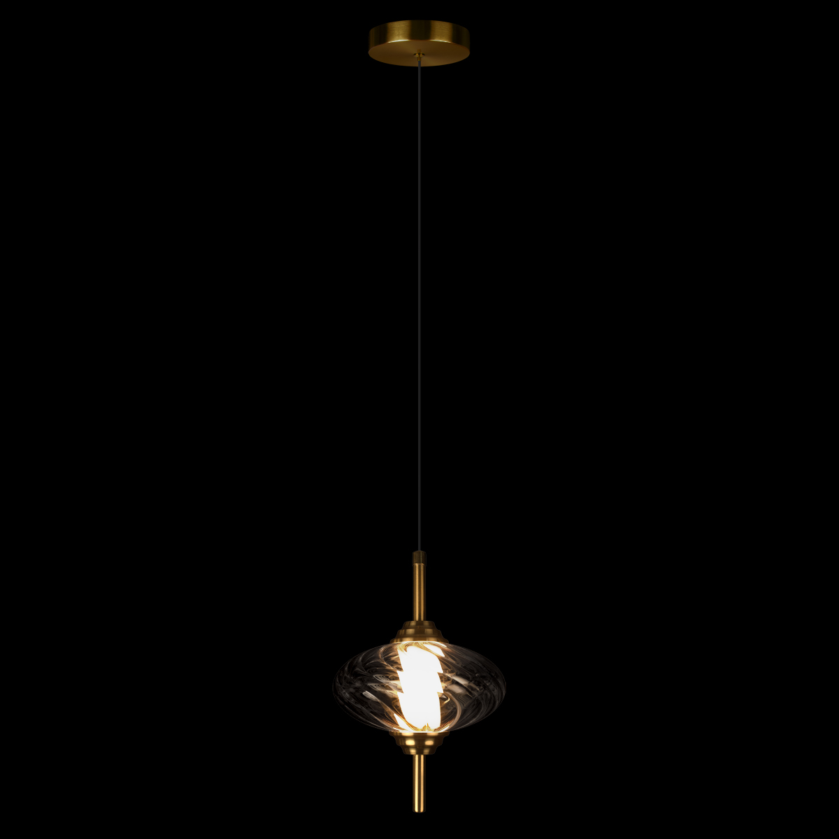 подвесной светильник loft it helix 10421/c smoke