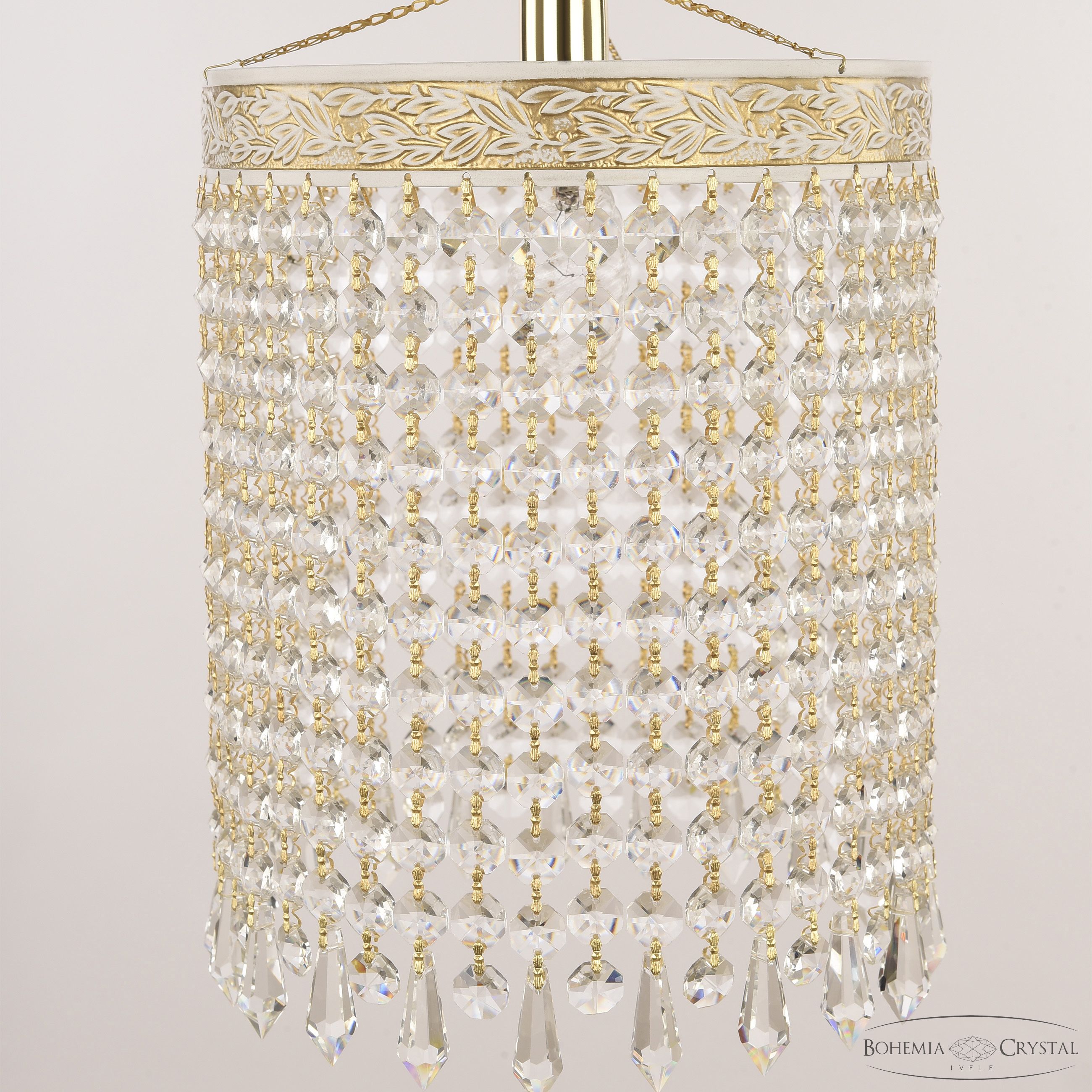 подвесной светильник bohemia ivele crystal al19201/20ol wmg drops