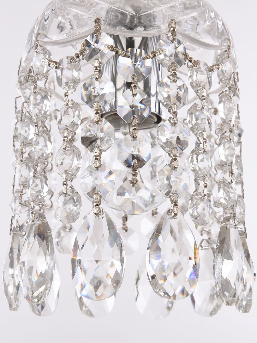 подвесной светильник bohemia ivele crystal 14781p/11 ni