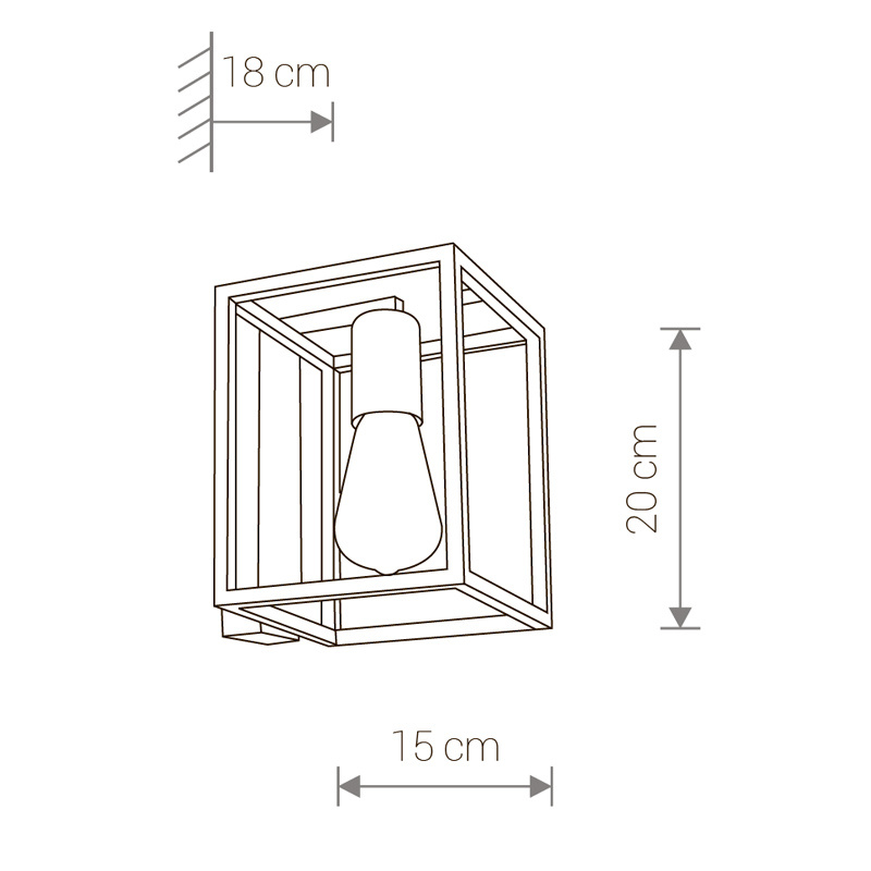 бра nowodvorski crate 9046