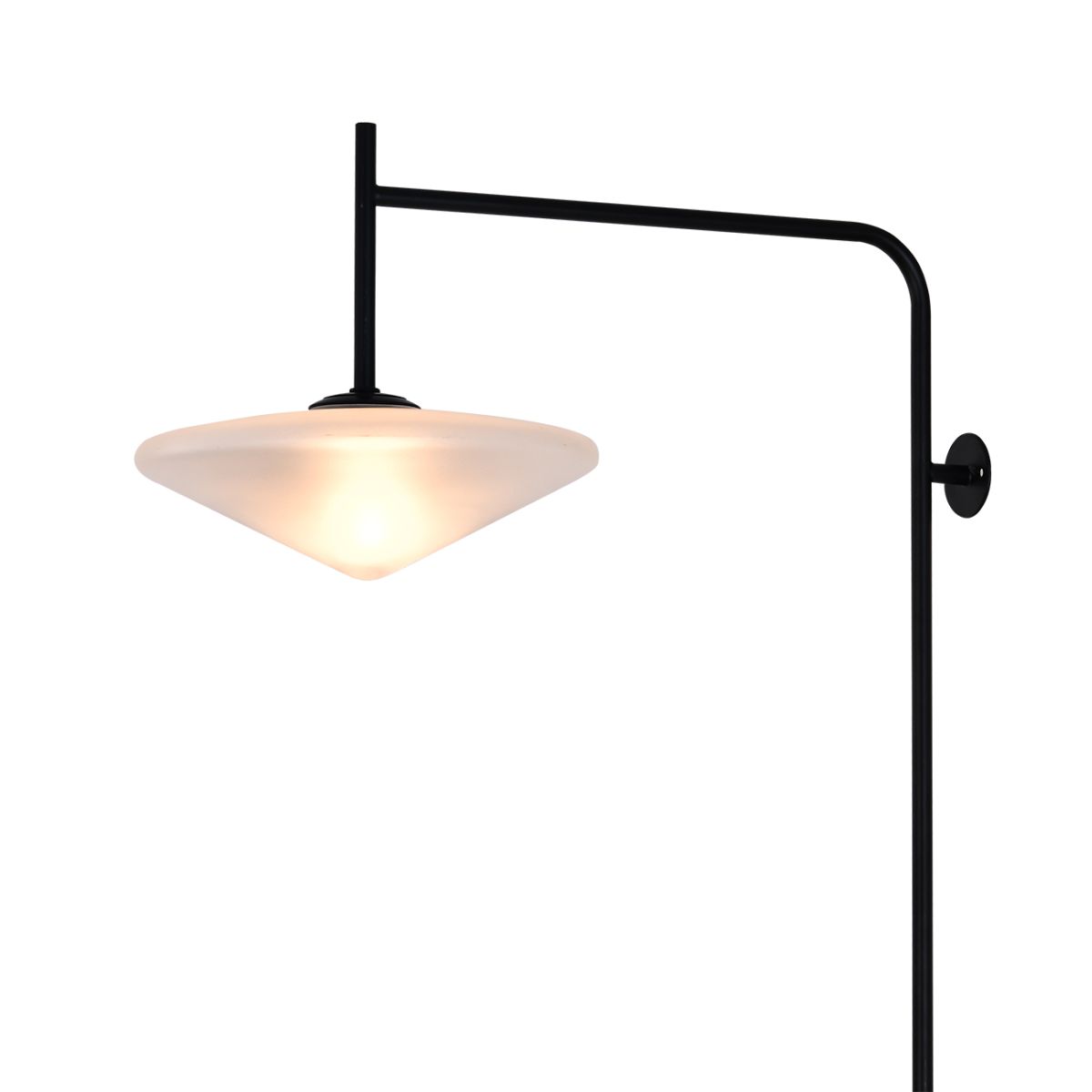 бра indigo option 11068/1w black v000592