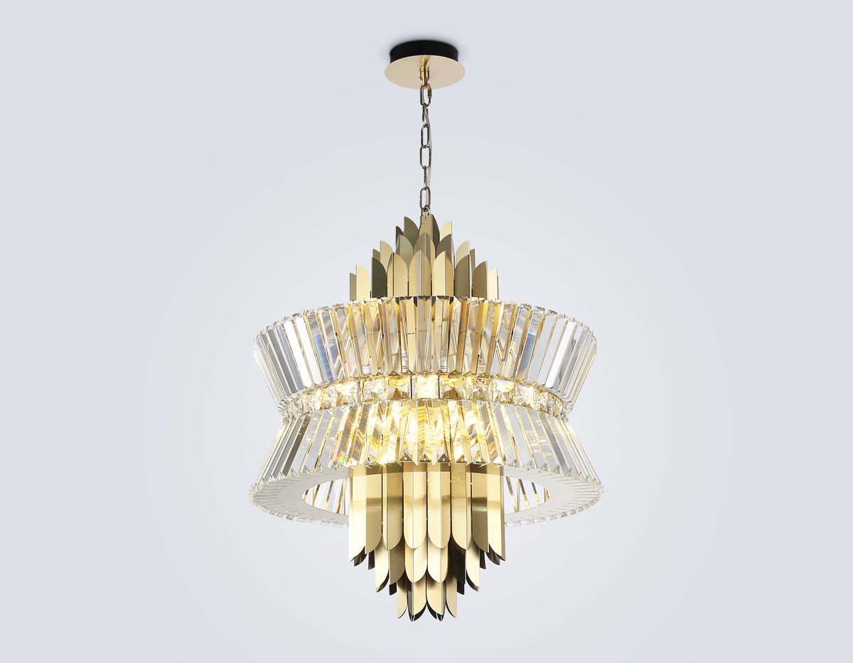 подвесная люстра ambrella light high light crystal lh41017