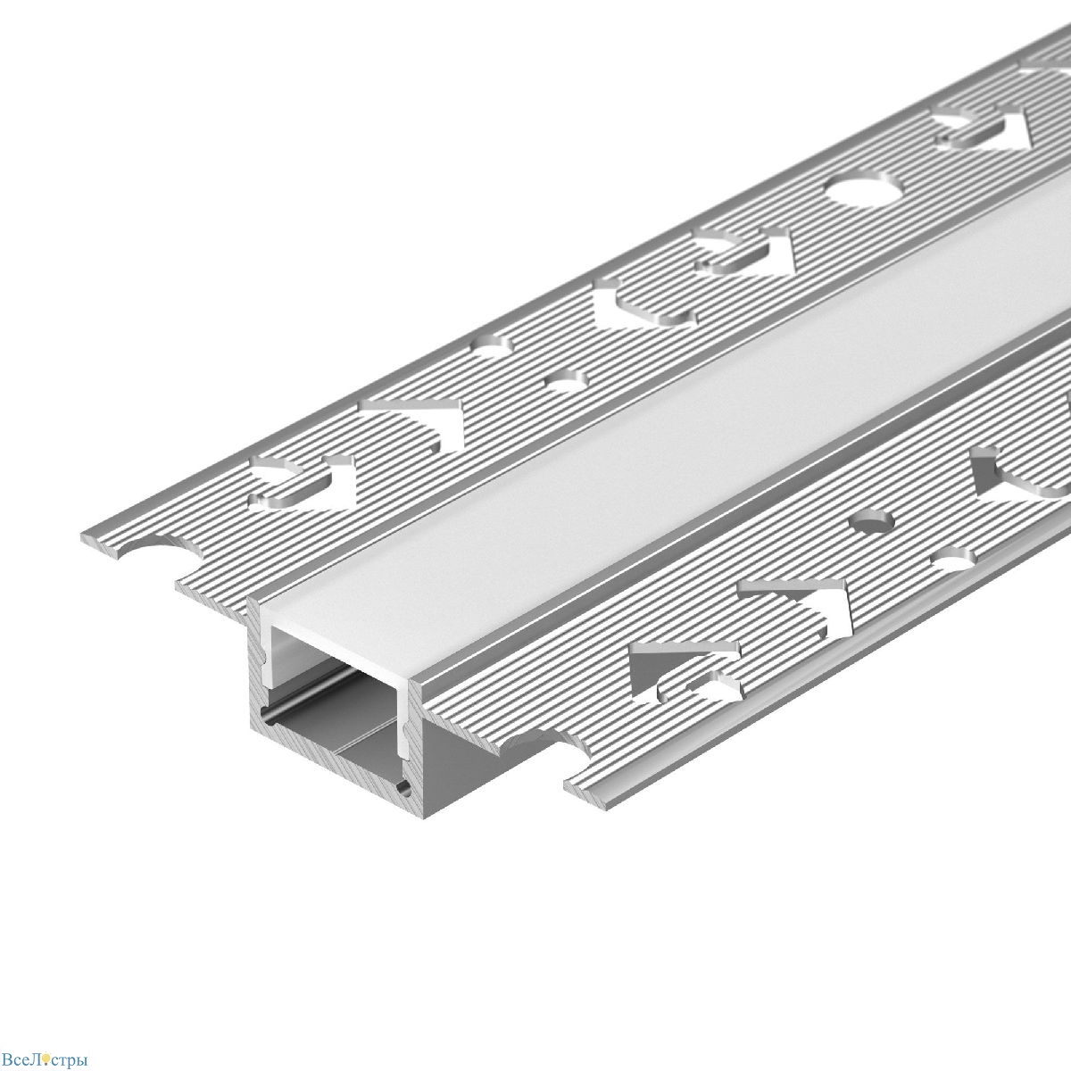 алюминиевый профиль arlight sl-linia20-fantom-2000 anod 049030
