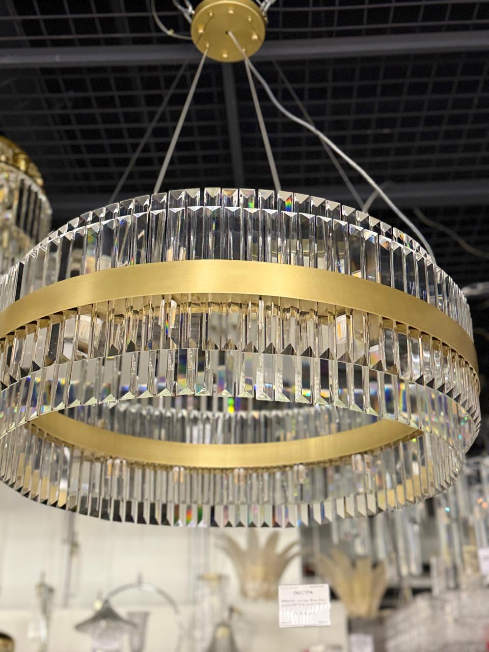 подвесная люстра newport kelly 10242/60 brass м0066143