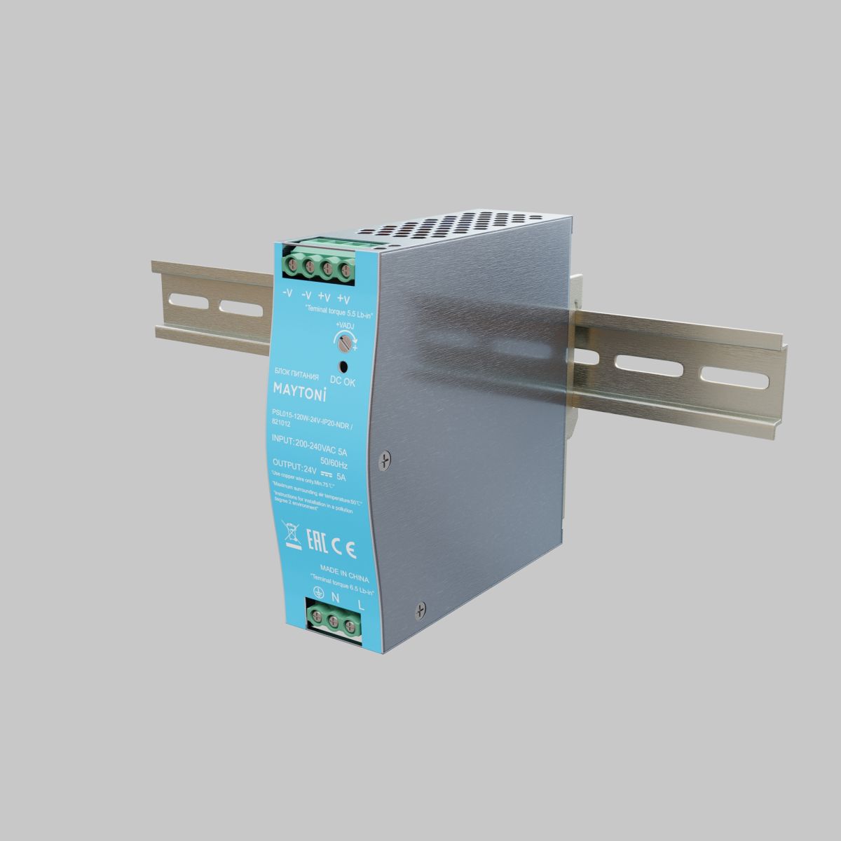 блок питания maytoni psl015 120вт dc24в ip20 821012