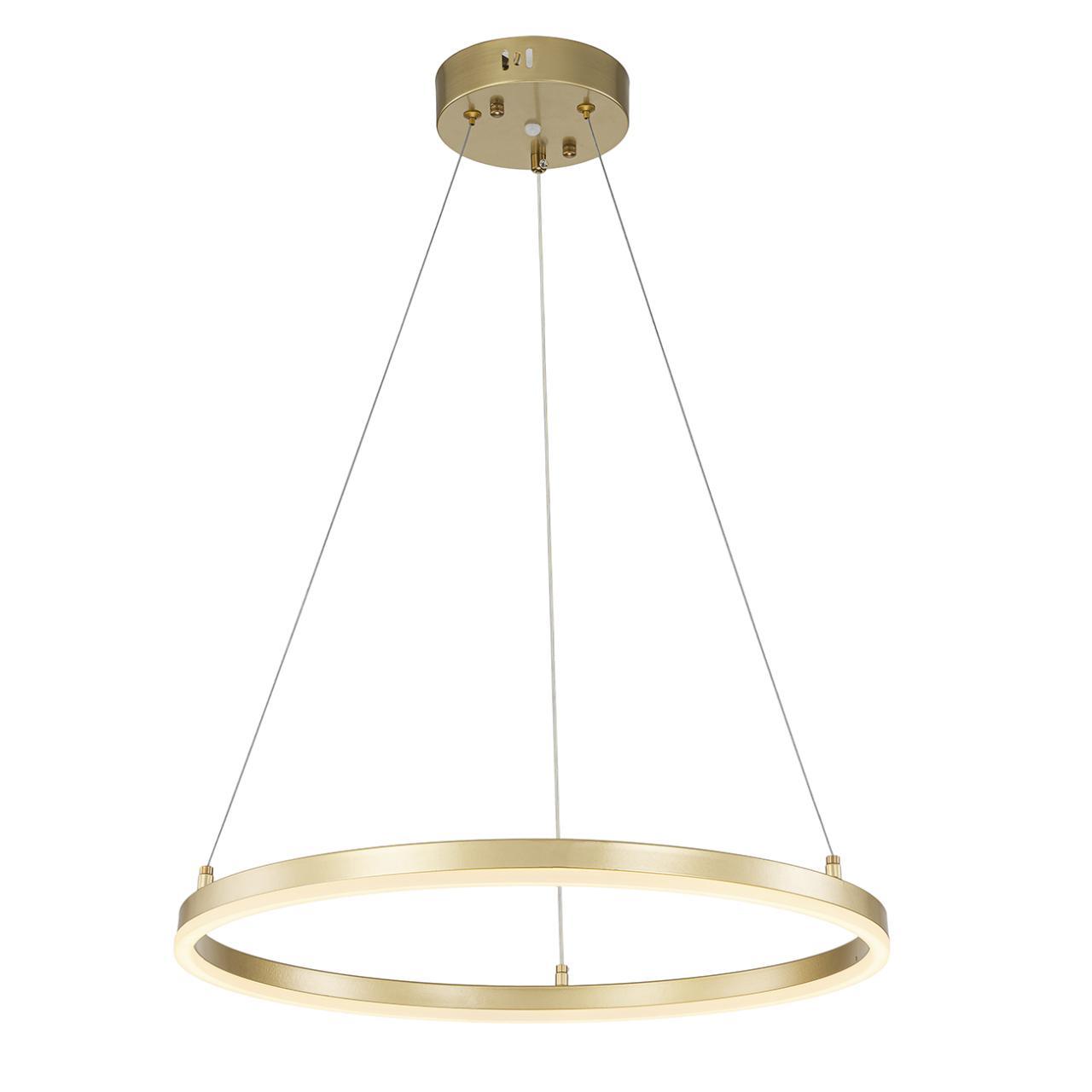 подвесной светодиодный светильник escada void 10254/1led gold app