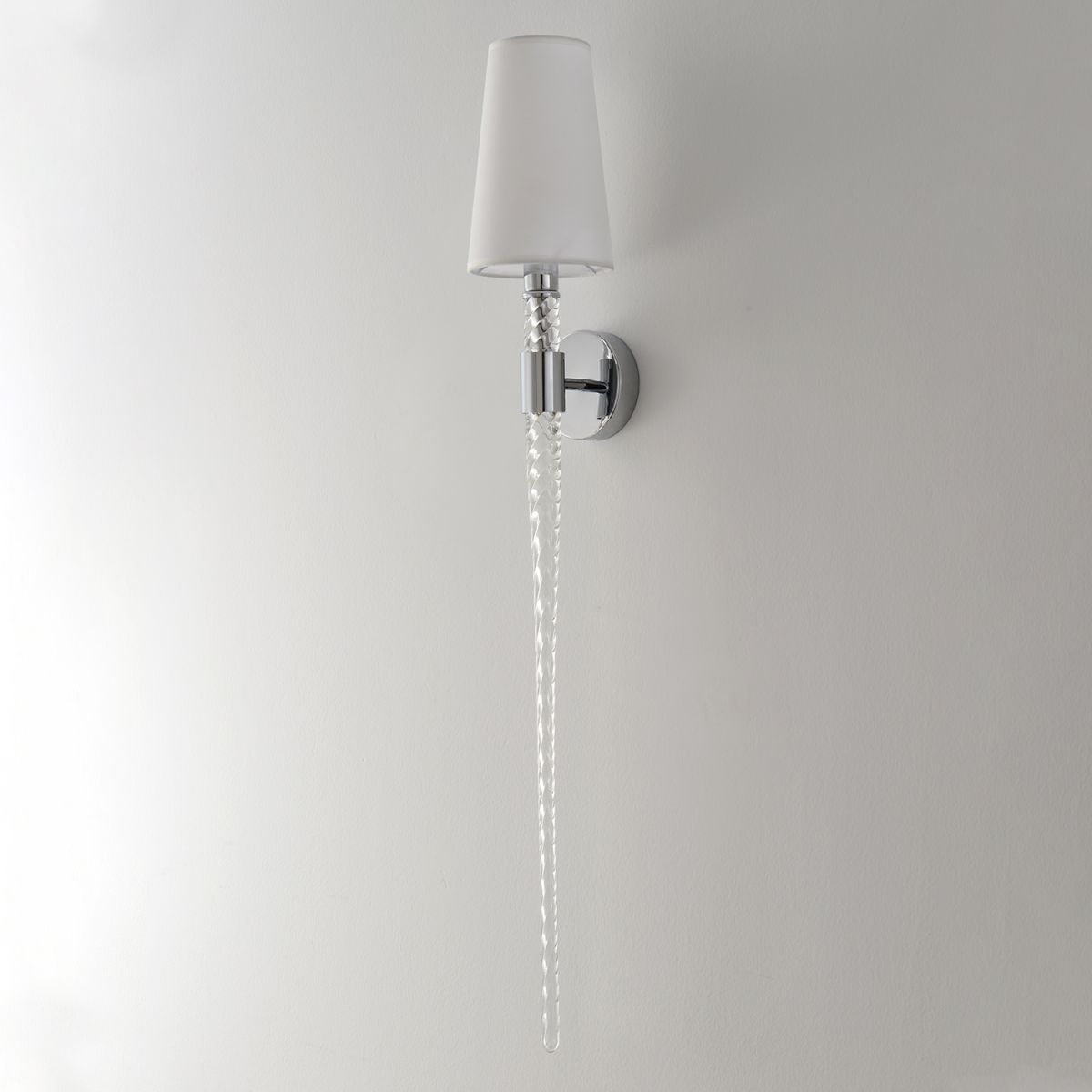 бра crystal lux luminous ap1 chrome