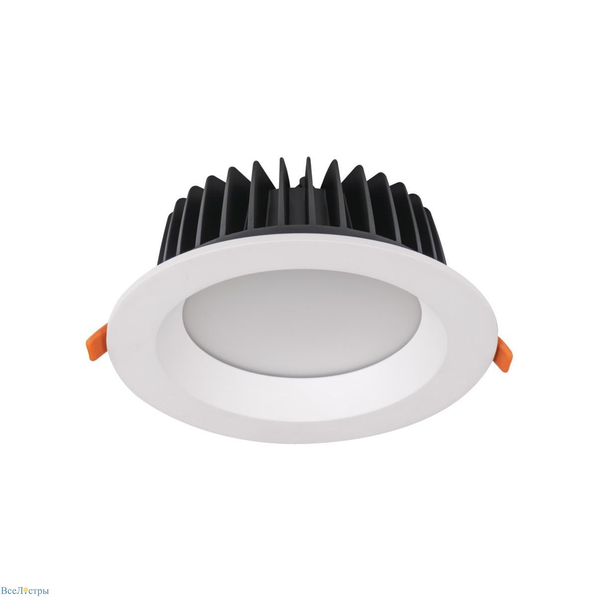 точечный светодиодный светильник kanlux tiberi pro 20w-940-w 35670