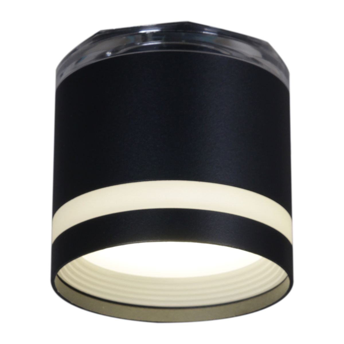 накладной светильник reluce 53001-9.5-001ld gx53+led3w bk