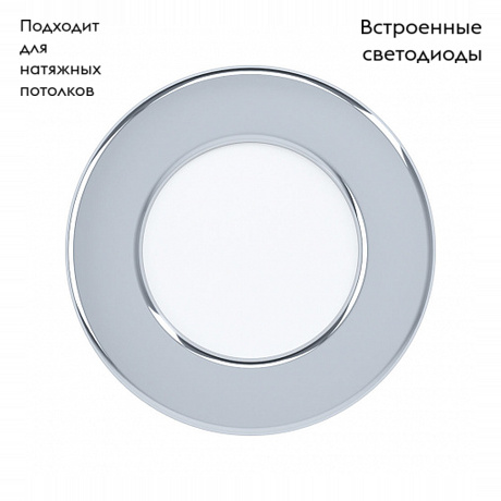 встраиваемый светодиодный светильник eglo fueva 99204