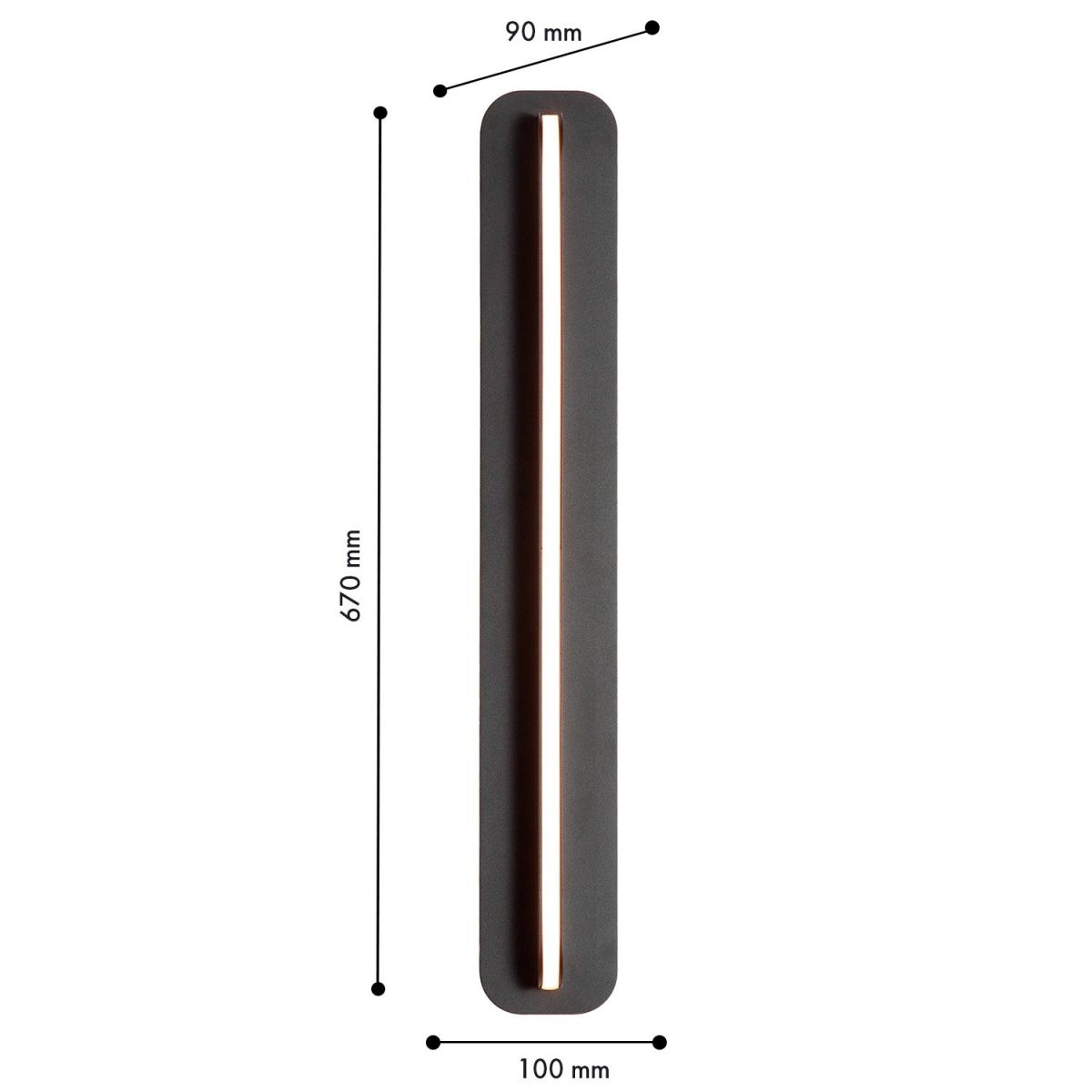 уличный настенный светильник  favourite minimus 4823-1w