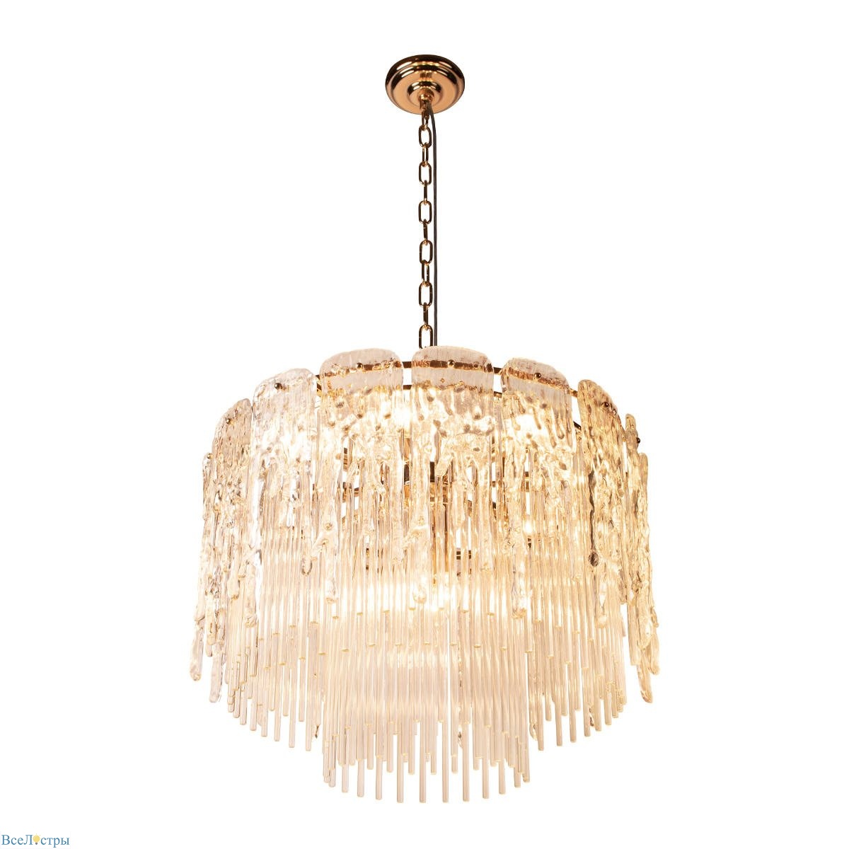 подвесная люстра loft it florida 10298/600 french gold