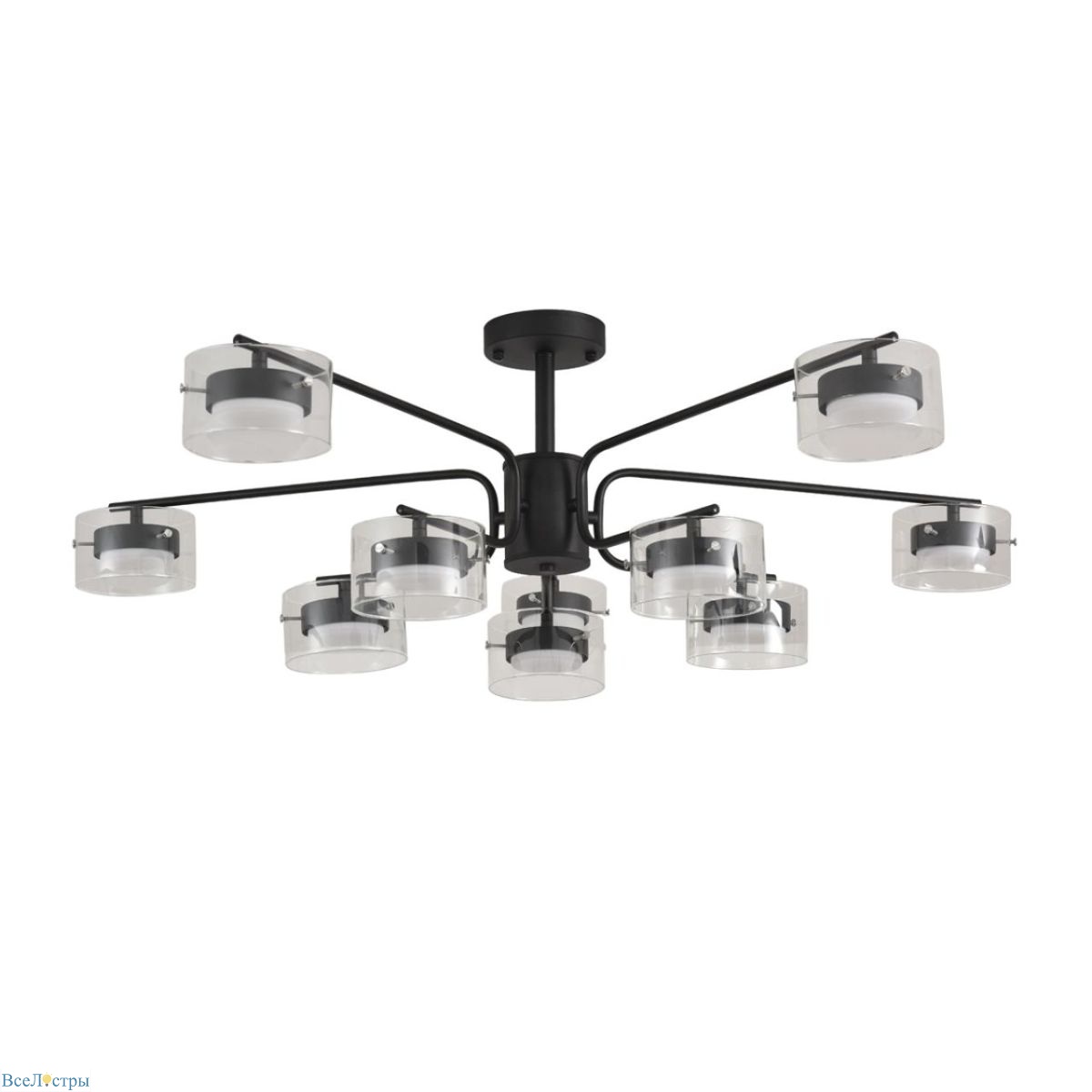люстра на штанге lumion comfi natalina 8349/10c