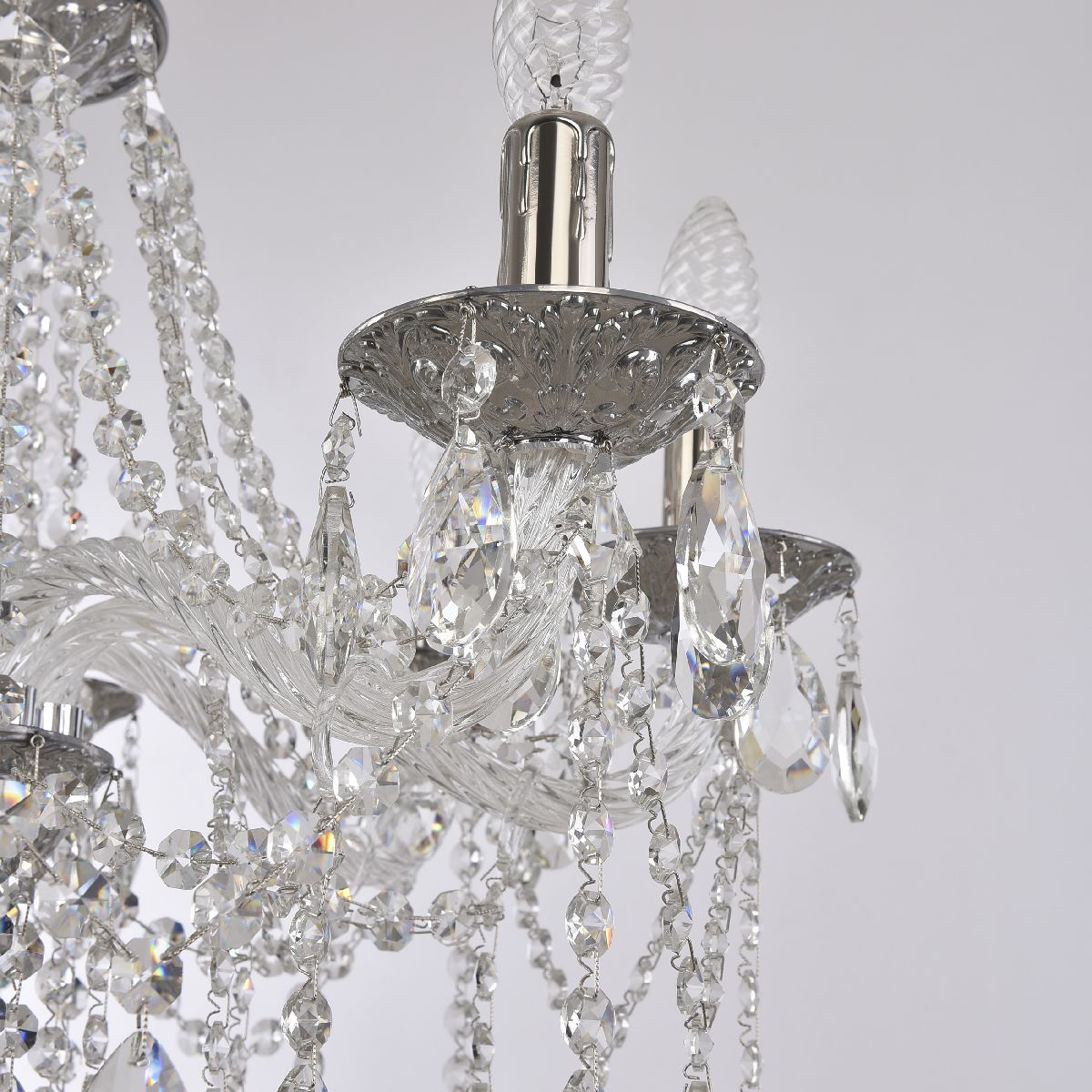 подвесная люстра bohemia ivele crystal al16313/8/200 cg
