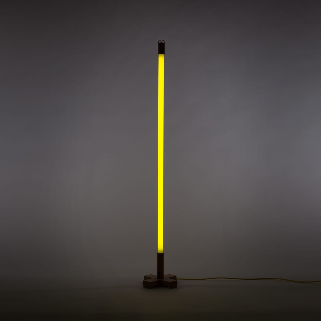подвесной светильник linea led yellow seletti