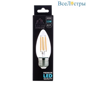 LE-C35-11W-4000K-E27/CL