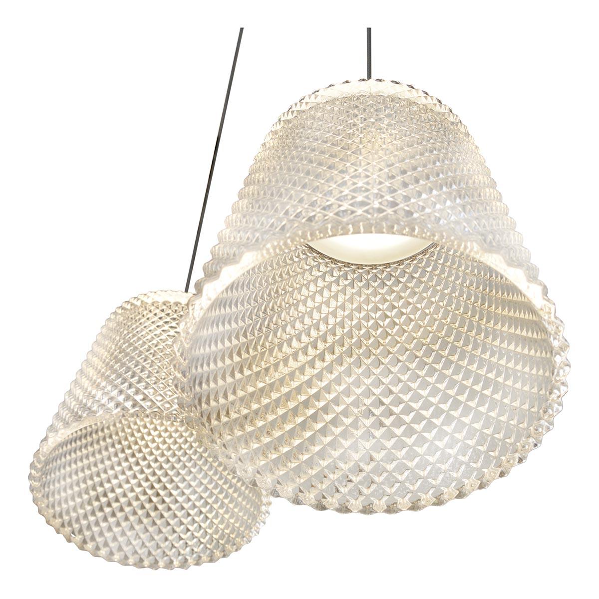 подвесная светодиодная люстра iledex flora wd8007-3 cr