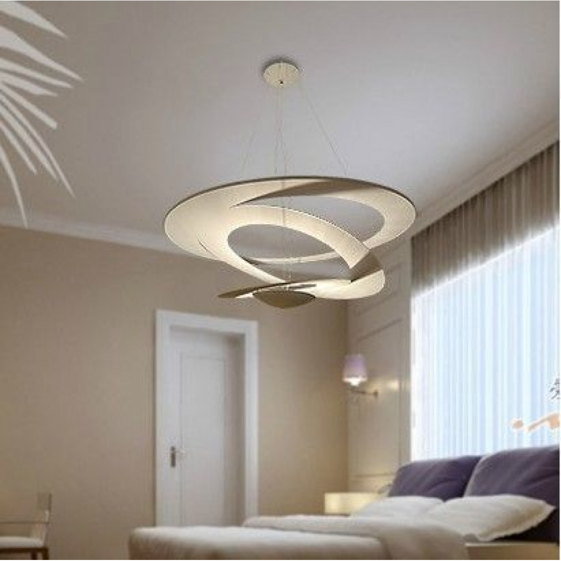 люстра pirce mini led gold