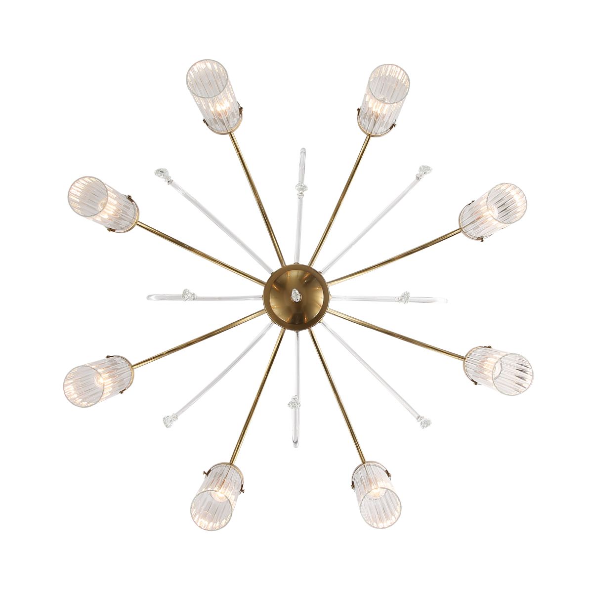 люстра на штанге st luce люминера sl1401.303.08