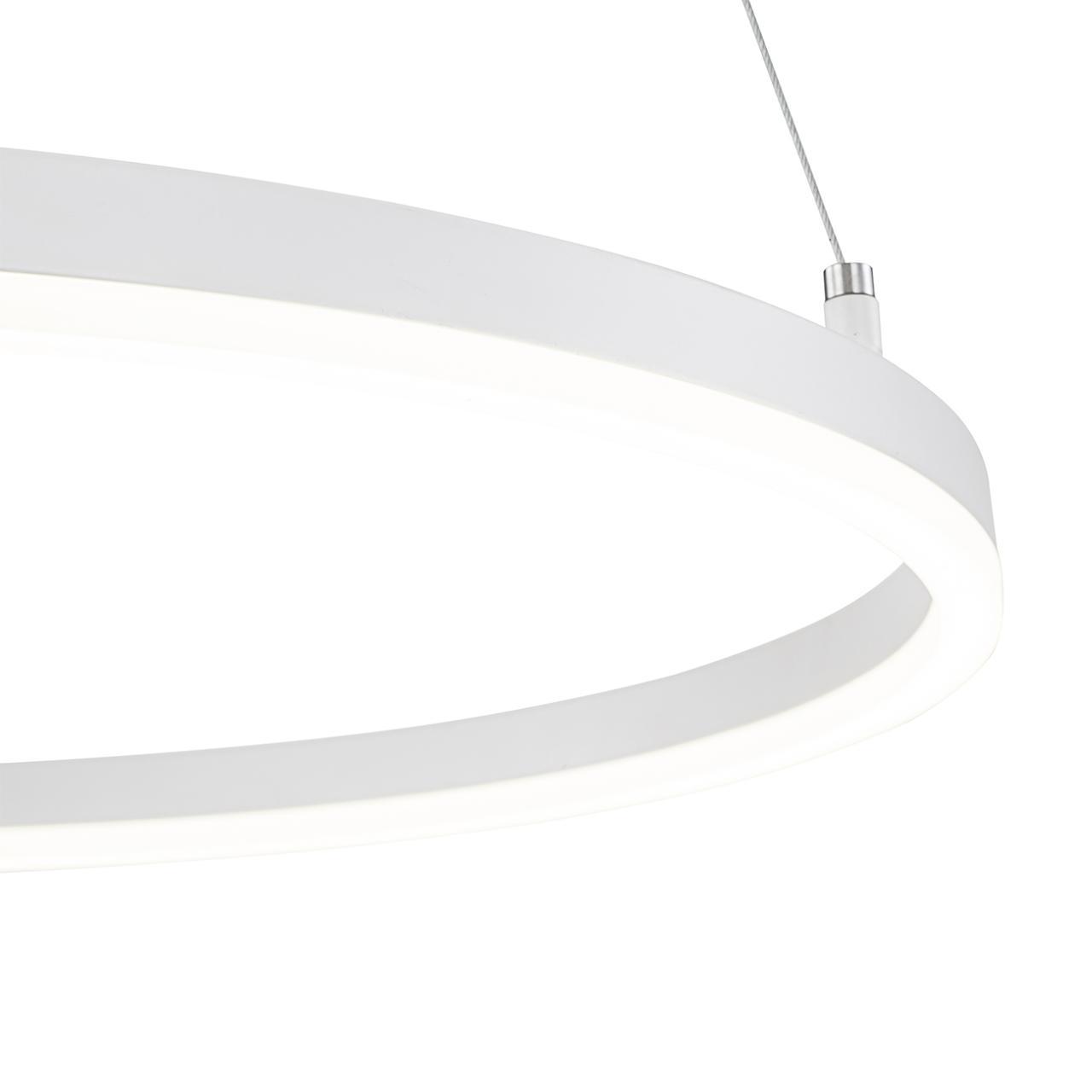 подвесной светодиодный светильник escada void 10254/1led white app