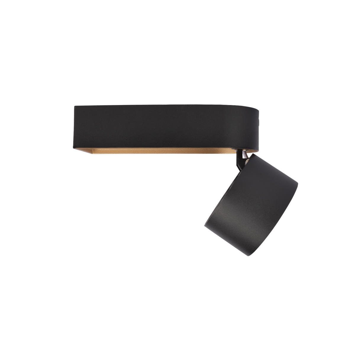 накладной спот loft it knof 10324/a gold black