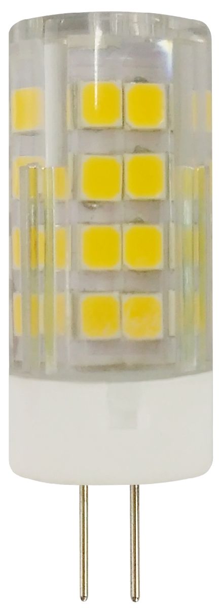лампа светодиодная эра g4 5w 2700k led jc-5w-220v-cer-827-g4 б0027857