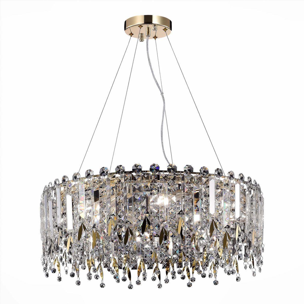 подвесная люстра st luce desio sl1655.203.08