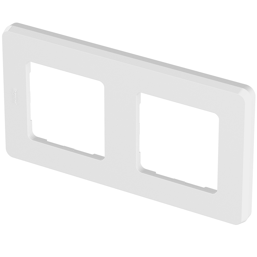 рамка двухместная legrand inspiria 673940