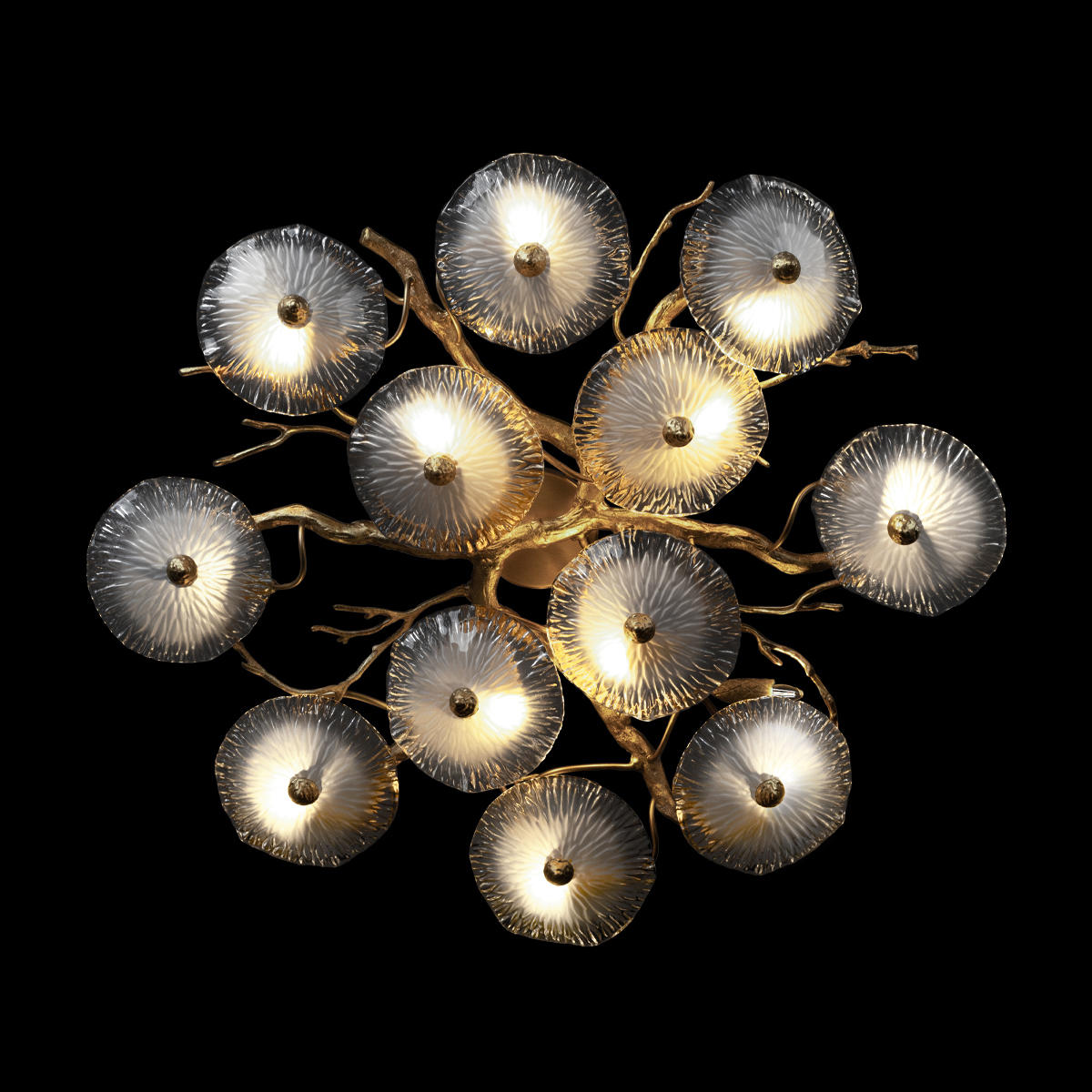 потолочная люстра loft it bloom 10352/800c ab