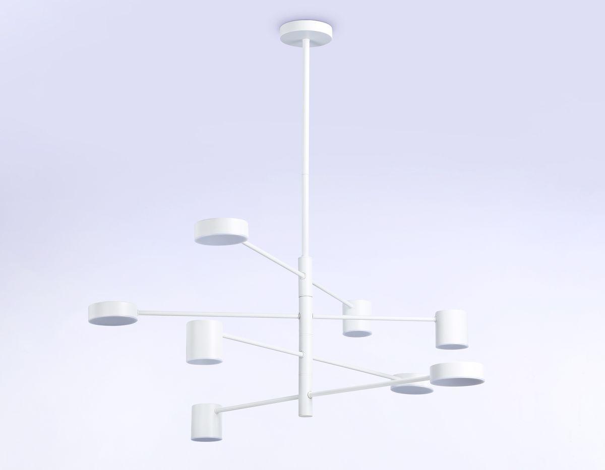 подвесная светодиодная люстра ambrella light comfort linetech fl51688