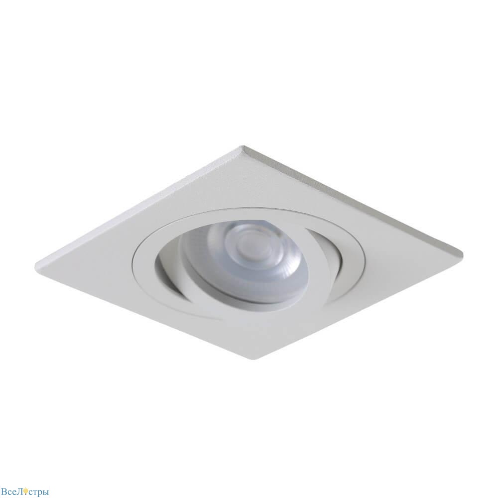 встраиваемый светильник crystal lux clt 002c1 wh