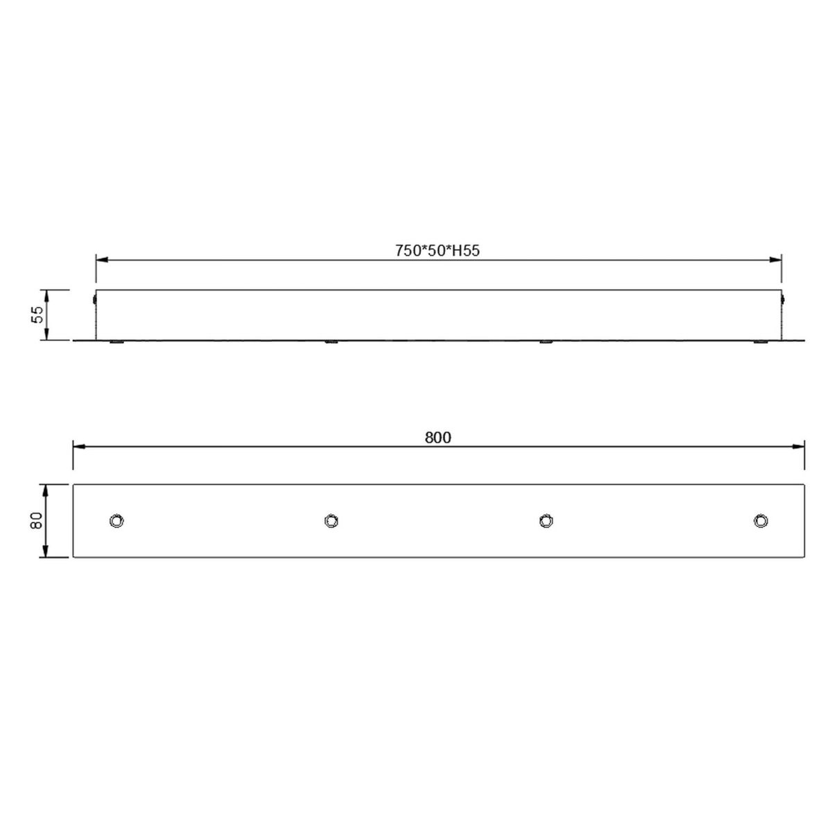 основание потолочное 4l mantra modular light florones 9380