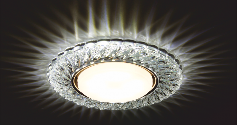 встраиваемый светильник eks glamur цб-00009888