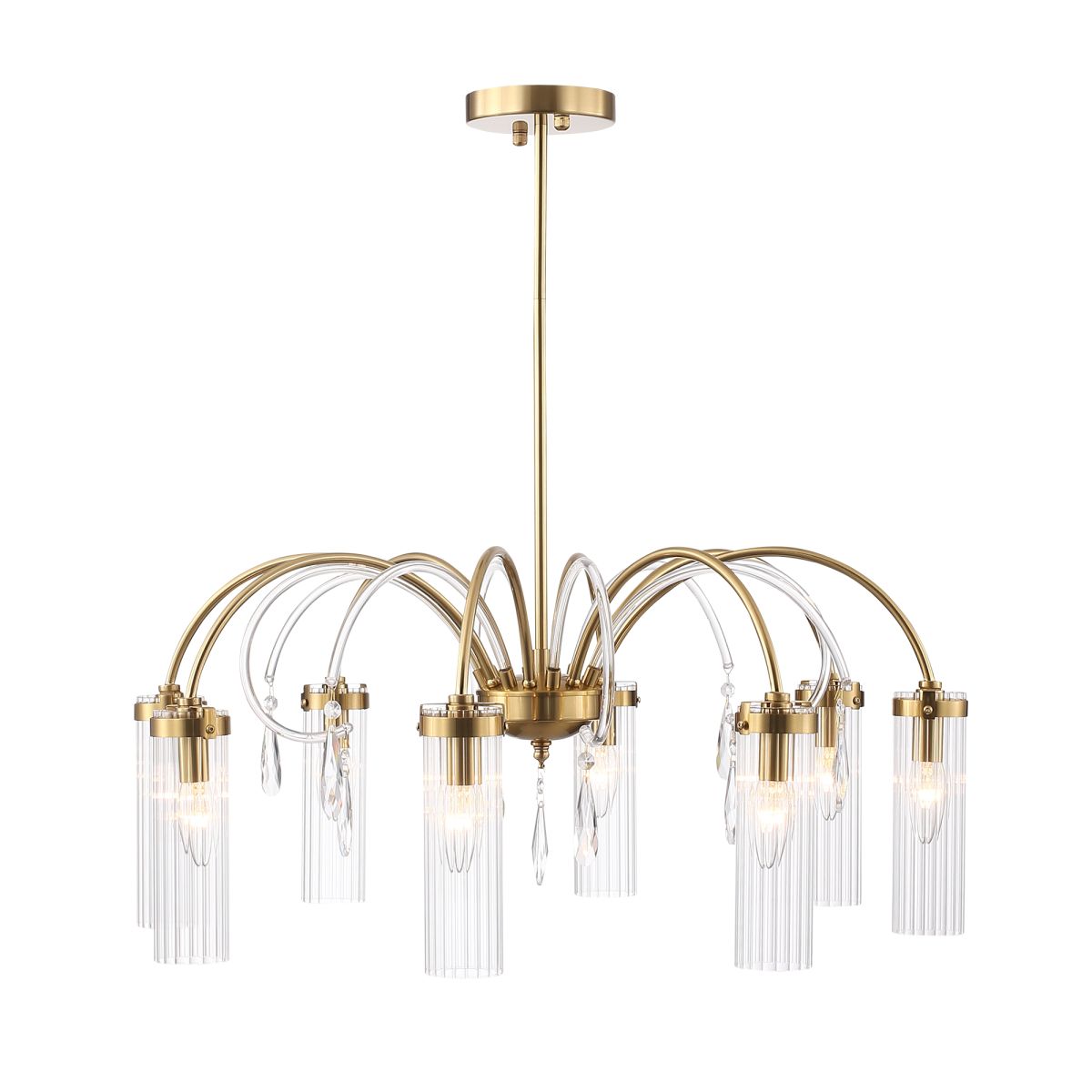 люстра на штанге st luce люминера sl1401.303.08