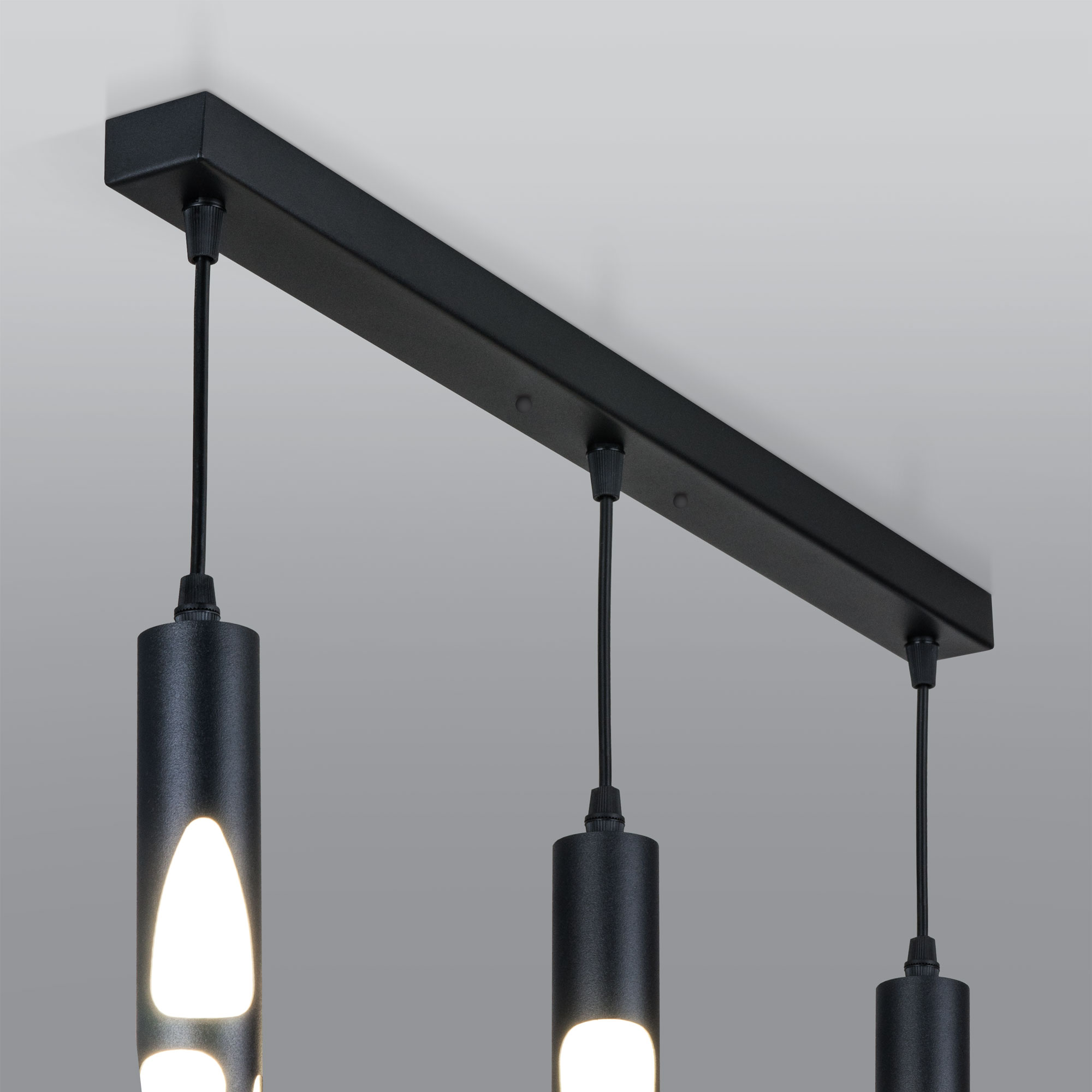 планка для подвесных светильников черная eurosvet к арт. a055606