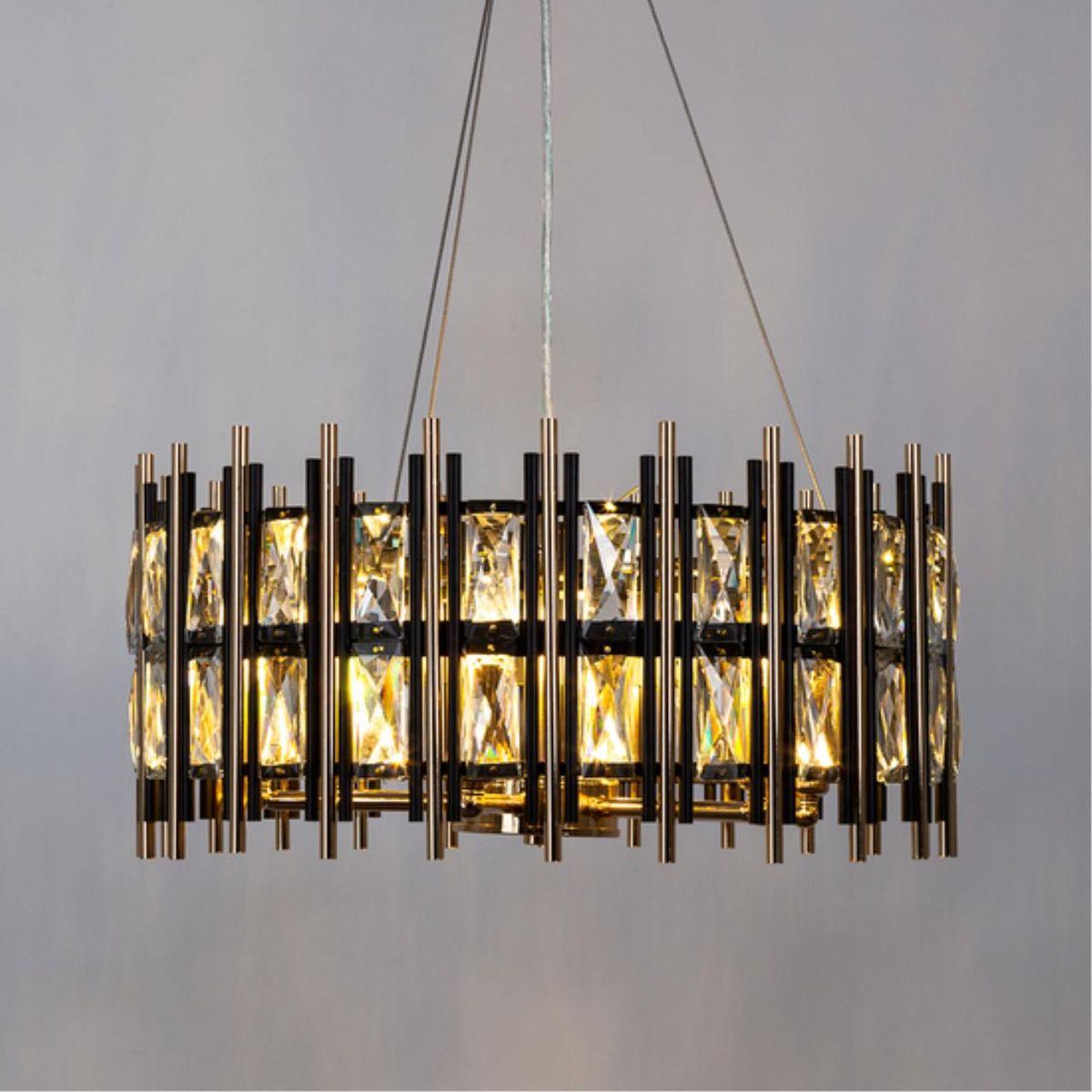 подвесная люстра arte lamp alruba a1043sp-6bk