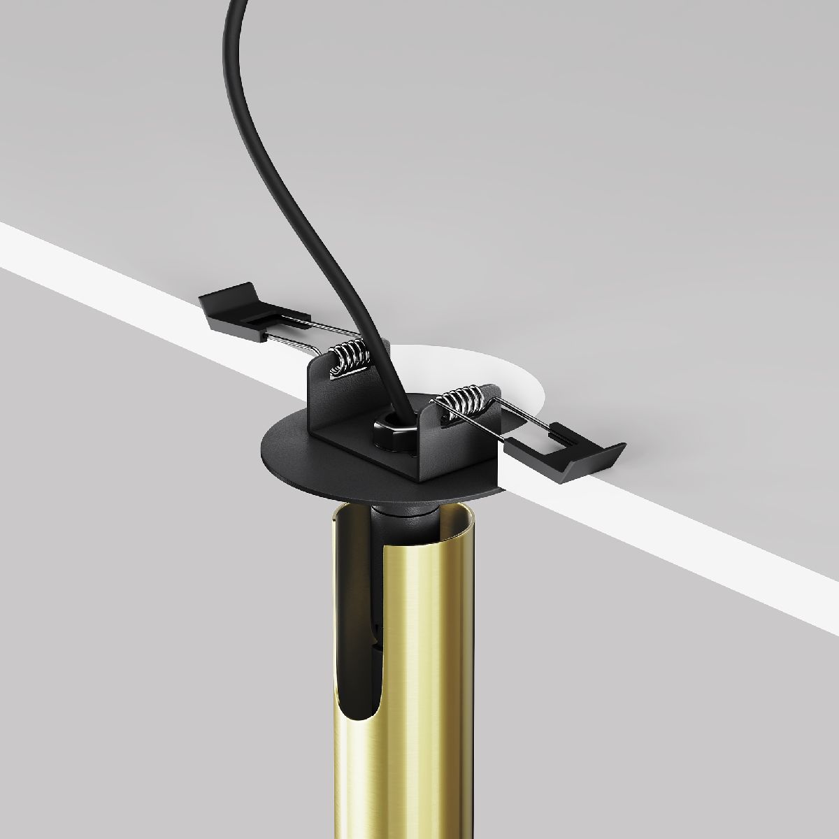 встраиваемый спот maytoni focus t c141rs-l125-6w4k-bbs