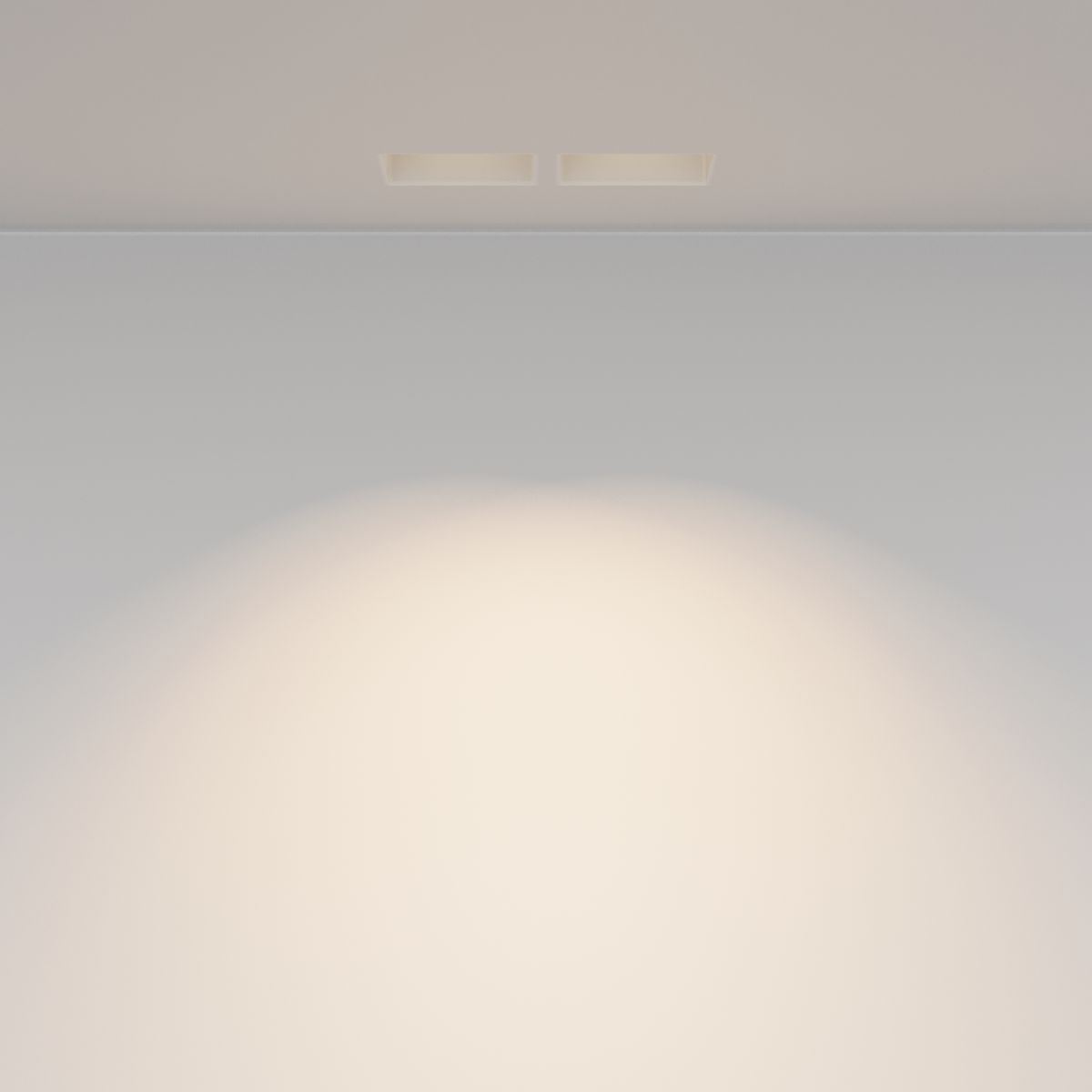 встраиваемый светильник maytoni technical gyps modern dl131-gu10-02-w