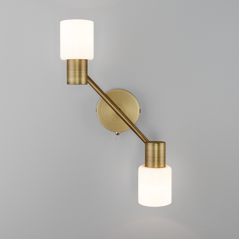 настенный светильник eurosvet corso 20089/2 бронза