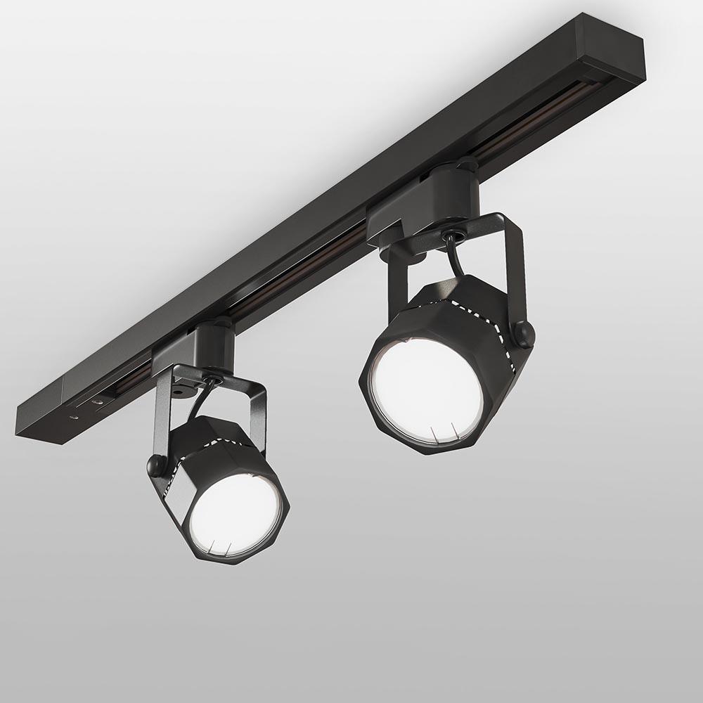 трековый светильник elektrostandard robi gu10 черный mrl 1004 4690389148026