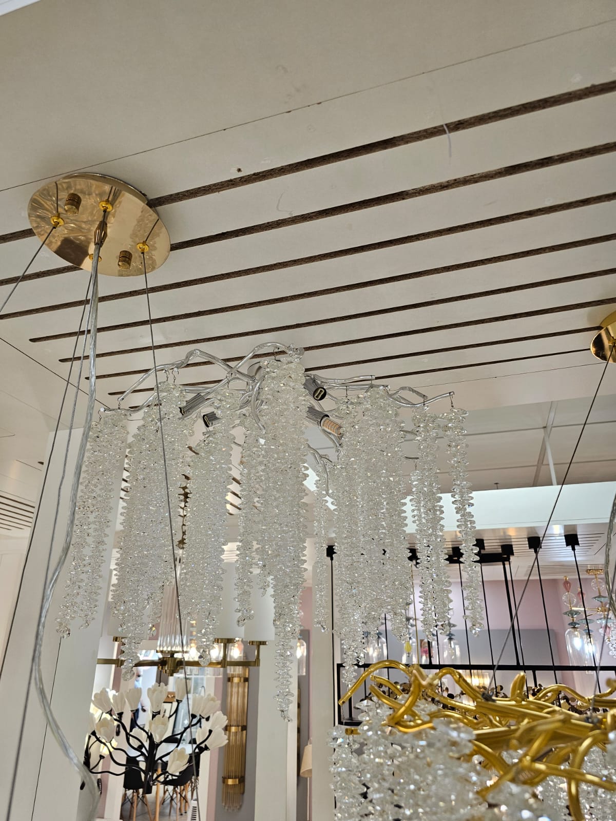 подвесная люстра odeon light banche 5004/8