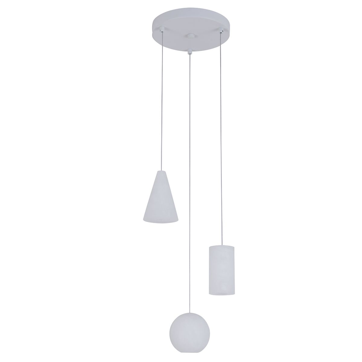 подвесной светильник indigo serenita 11075/3p white v000616