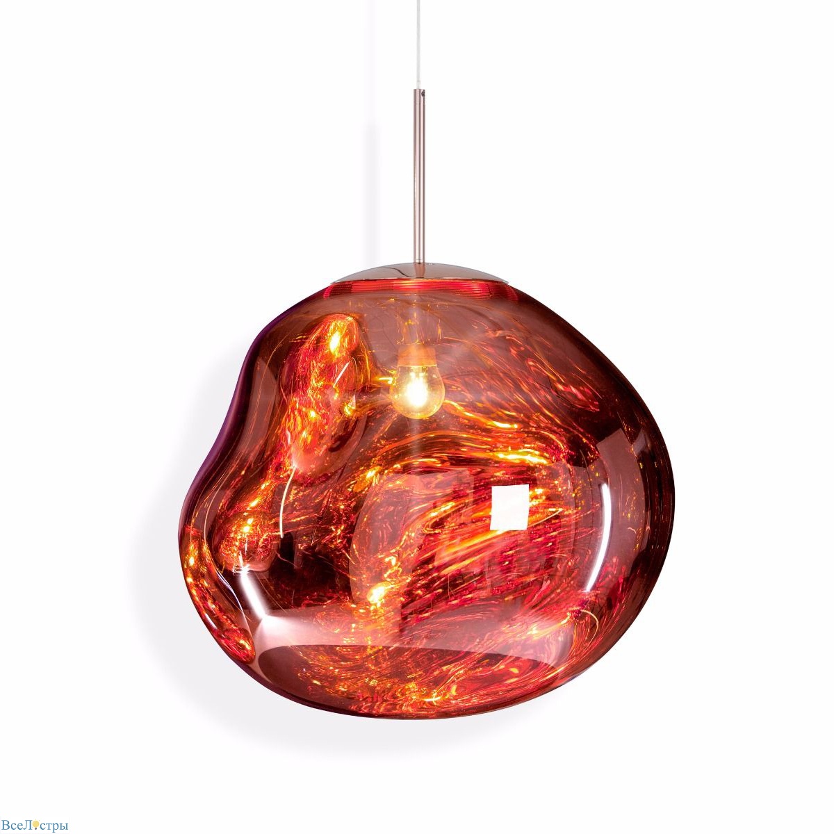 подвесной светильник melt copper delight collection