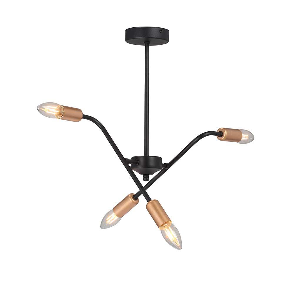 потолочная люстра vitaluce v3022-1/4pl