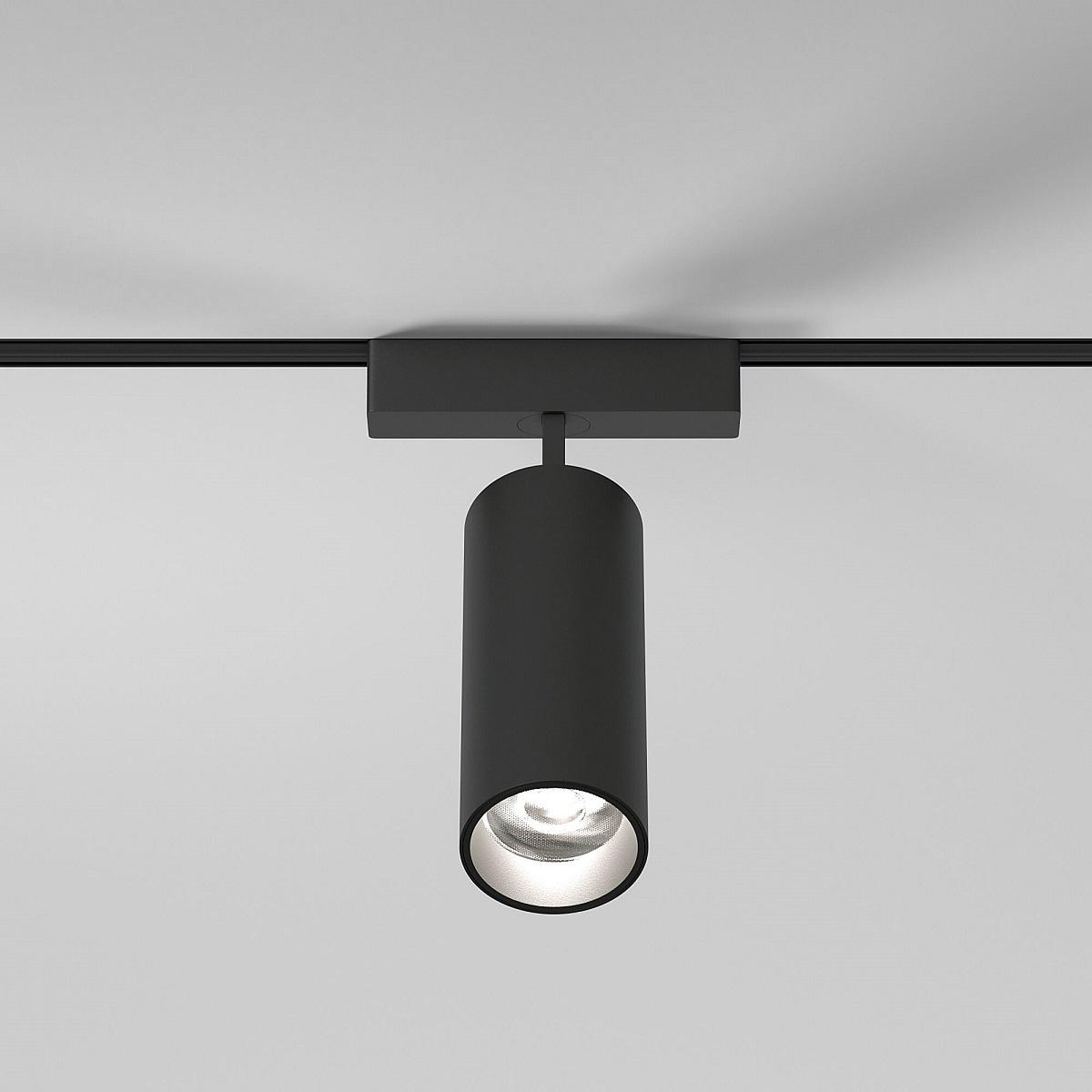 трековый светодиодный светильник elektrostandard flat magnetic arcos 85096/01 черный a063713