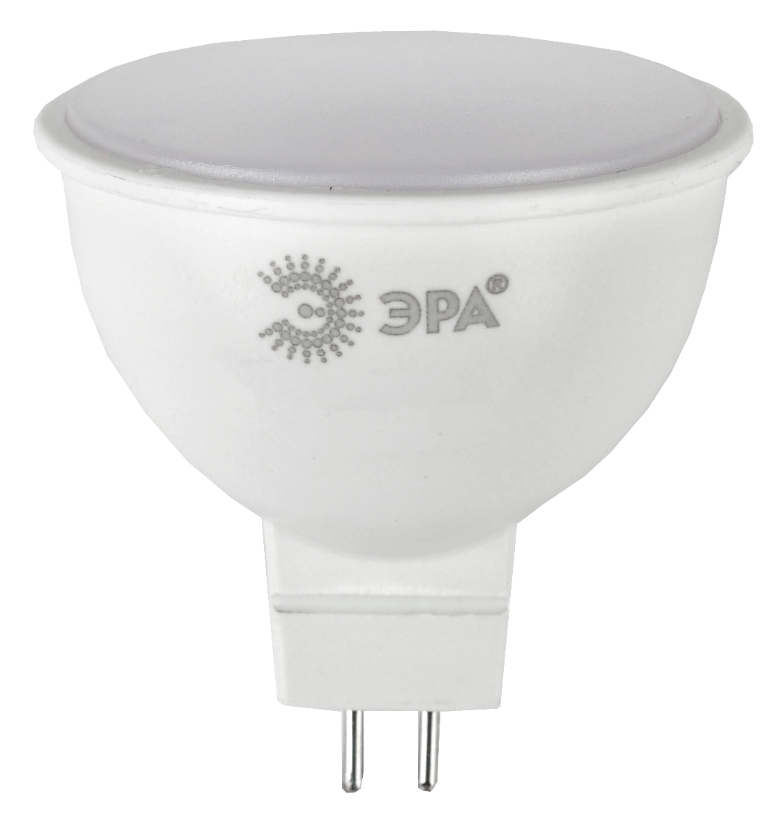 лампа светодиодная эра gu5.3 10w 2700k led mr16-10w-827-gu5.3 б0032995