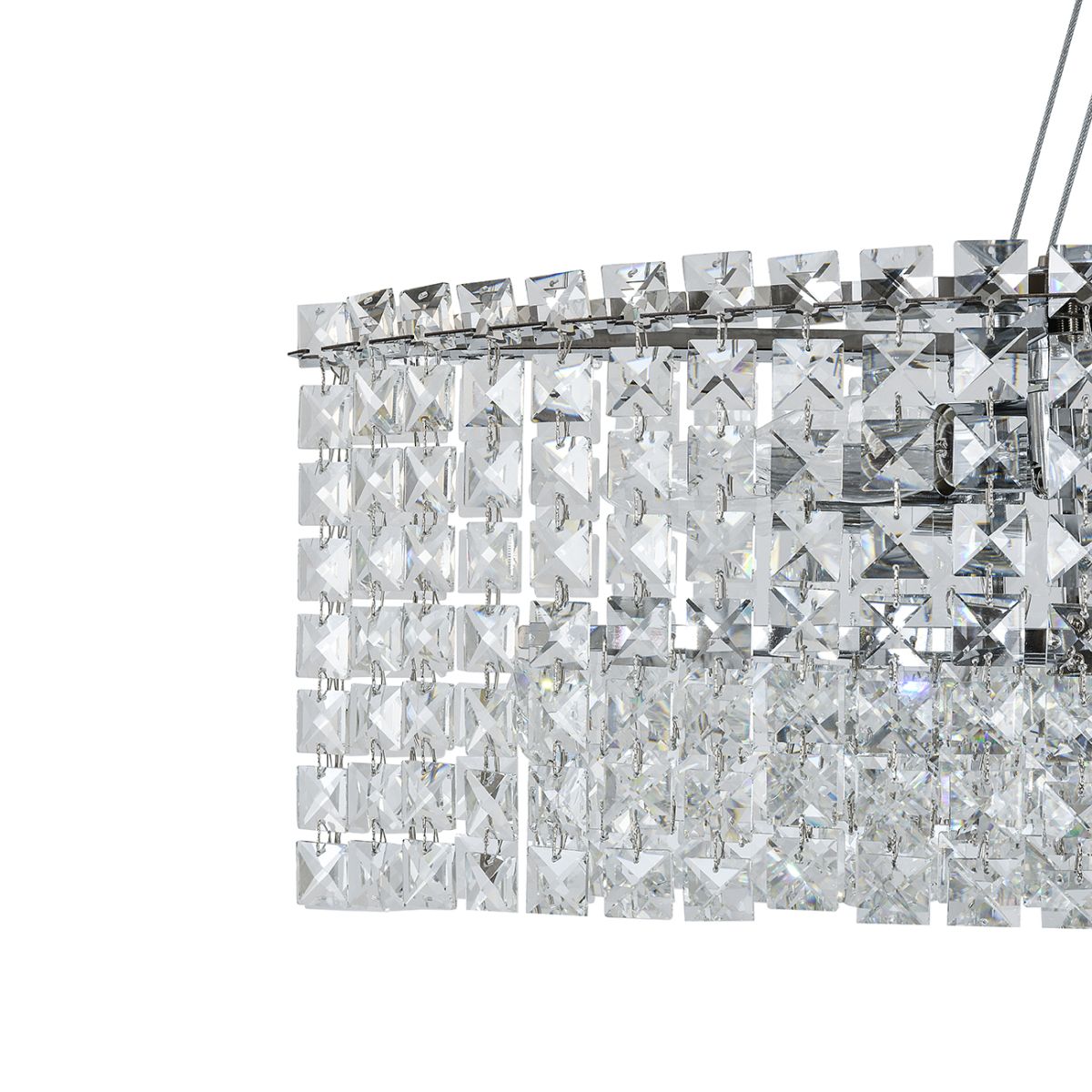 подвесная люстра escada empire 2122/6s chrome