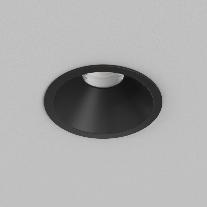 встраиваемый светильник denkirs shine glow dk2431-bk